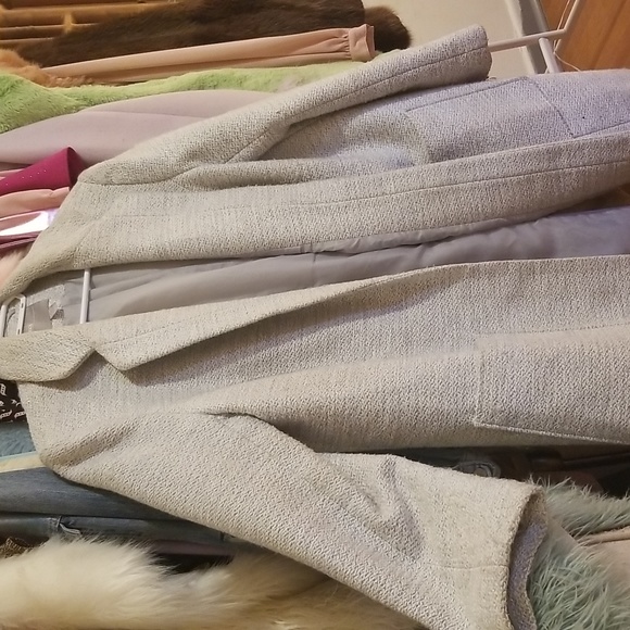 Grey Asos Long Coat - Picture 3 of 4
